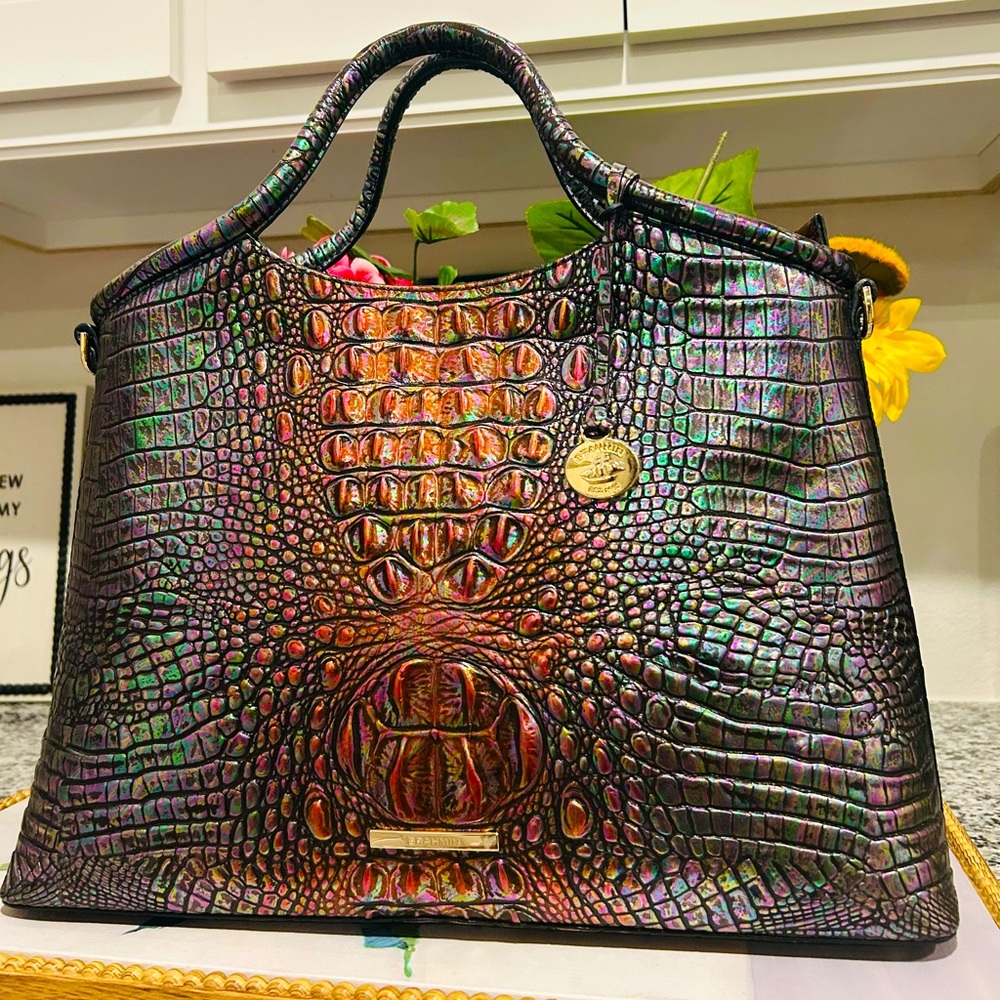 Brahmin Black Pearl ELAINE